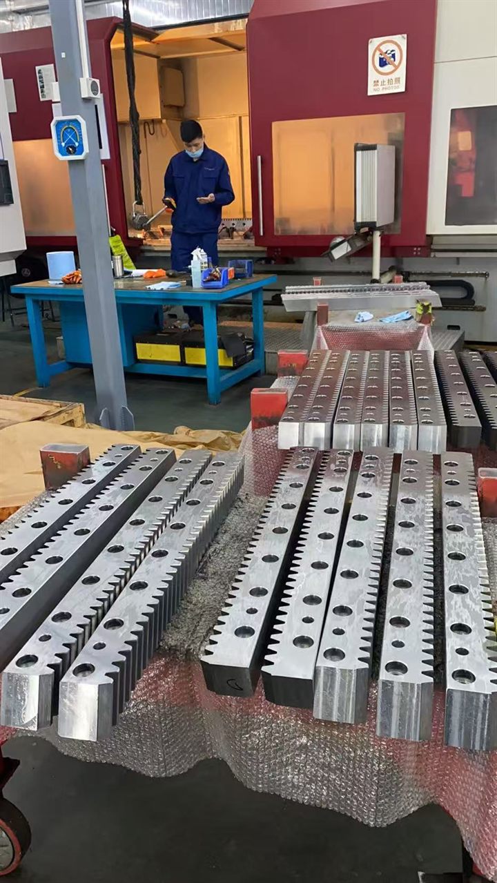 Rack manufacturing workshop